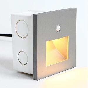 Emithor 70416 - Lampada LED per scale con sensore SUNNY LED/1W/230V grigio