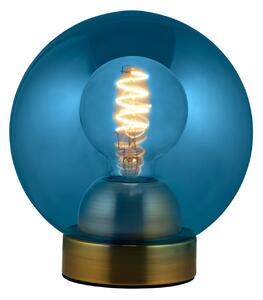 Lampade da tavolo Halo Design, BUBBLES, Blu, Soggiorno, Vetro, Design