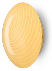 Plafoniera Halo Design, CANDY, dimmerabile, Beige, Soggiorno, Vetro, Design
