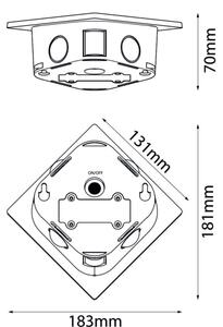 Globo 36494 - Lampada LED solare LED/0,5W/3,2V IP54