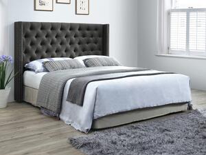 Testata trapuntata 170 cm Tessuto Grigio - MASSIMO II