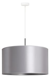 Duolla - Lampadario a sospensione con filo CANNES 1xE27/15W/230V diametro 45 cm argento