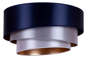 Stropní svítidloTRIO 3xE27/15W/230V diametro 60 cm blu/argento/rame