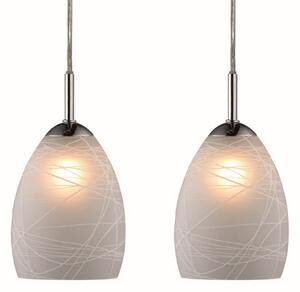 Lampada a sospensione Halo Design, WINNER, dimmerabile, Soggiorno, Vetro, Design