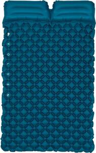 Materasso da campeggio matrimoniale Volven Air Comfort Plus Twin blu