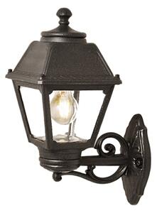 Applique esterno top light alba ap ne up e27 led ip55 resina - Top Light