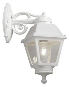 Applique esterno top light alba ap bi down e27 led ip55 resina - Top Light