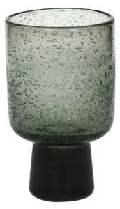 Pomax Home Collection Set 2 Bicchieri Stele in Vetro Trasparente Smoke ø 7,2xH12 cm
