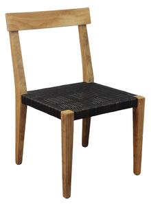 SHINDY - sedia in teak e corda