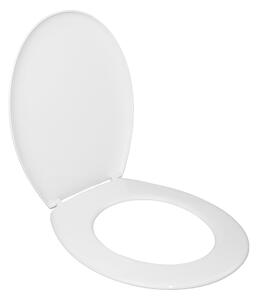 Copriwater ovale Universale Essential SENSEA plastica bianco
