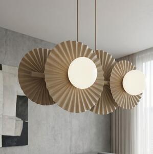 Lampadario a sospensione con cavo UMBRA 4xG9/8W/230V beige