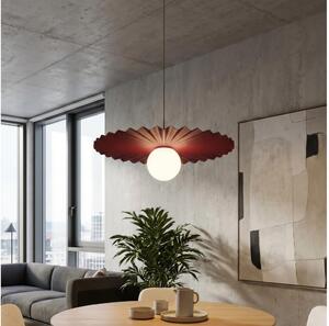 Lampadario sospeso a cavo UMBRA 1xG9/8W/230V rosso