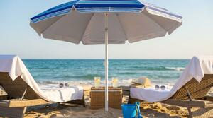 Ombrellone da spiaggia poliestere uv m