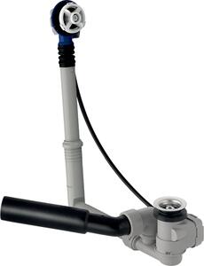 Scarico per vasca da bagno Geberit con comando girevole d52mm, 1 pz
