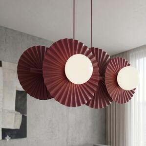 Lampadario a cavo UMBRA 4xG9/8W/230V rosso