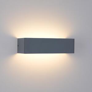 Brilagi - Lampada da parete LED per esterni DONNANI LED/12W/230V, antracite, IP44