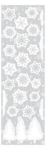 Sticker Christmas Fiocchi di neve 22x67 cm