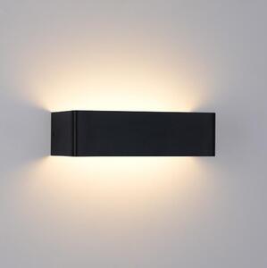 Brilagi - Applique da esterno LED DONNANI LED/12W/230V nero IP44