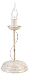 Lampada da tavolo ANTON 1xE14/60W/230V bianco patinato