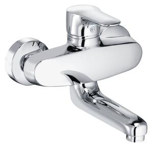 Miscelatore monocomando per lavello Kludi Objekta, sporgenza 115 mm, cromato, 1 pz