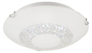 Plafoniera barocco Momo LED , in vetro, bianco D. 30 cm 1080 LM