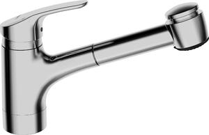 Rubinetto per lavello Hansa Mix senza pressione con tubi in rame, cromato, 1 pz