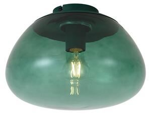 Plafoniera di design verde con vetro verde - Giselle