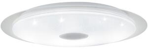 Plafoniera moderno Moratica - A LED CCT dimmerabile , in policarbonato, bianco D. 57 cm EGLO