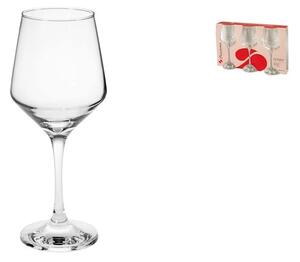 Set 3 calici vino bianco Ivory in vetro trasparente cl 33,5