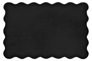 Set 4 tovagliette in cotone e lino nero cm 45x30