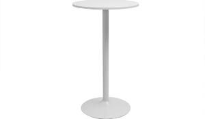 Tavolo alto design rotondo bianco D60 cm CALISTA