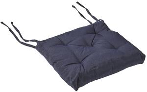 Cuscino per sedia blu 40 x 40 x Sp 6 cm