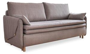 Divano letto marrone chiaro 207 cm Simon - Miuform