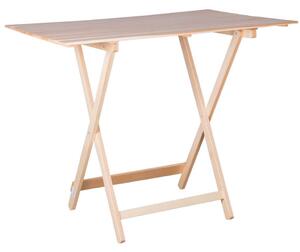 Tavolo chiudibile 60x80 cm in legno di faggio Eventuality - BurlyWood