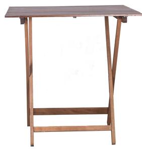 Tavolo chiudibile 60x80 cm in legno di faggio Eventuality - BurlyWood