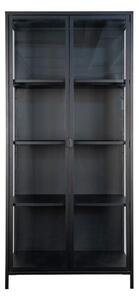 Vetrina in metallo nero 80x175 cm Brisbane - House Nordic