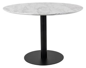 Tavolo da pranzo rotondo con piano in marmo ø 110 cm Bolzano - House Nordic