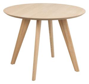 Tavolo da pranzo rotondo con piano effetto rovere ø 100 cm Townsville - Actona