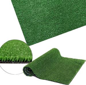Tappeto erba verde sintetica 10mm prato finto a rotolo mt 1x5 Olimpico