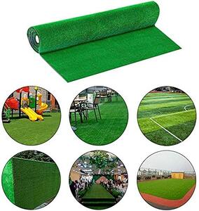 Tappeto erba verde sintetica 10mm prato finto a rotolo Olimpico - Rotolo Altezza 1 mt x 20 mt ( 20mq)