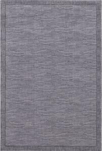 Tappeto in lana grigio scuro 133x180 cm Linea - Agnella