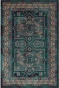 Tappeto in lana color petrolio 133x180 cm Mia - Agnella