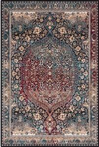 Tappeto in lana verde scuro 160x240 cm Ava - Agnella