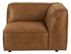 Modulo divano marrone cognac (angolo destro) Fairfield Kentucky - Bonami Selection