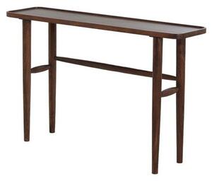 Consolle in acacia massiccia marrone 30x120 cm Qiano - Light & Living