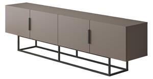 Tavolo TV grigio-beige 200x55 cm Titan - Marckeric