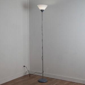 Lampada da terra Metal grigio, in metallo, H 179 cm, E27 MAX60W
