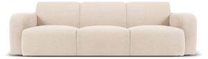 Divano in tessuto bouclé beige 235 cm Molino - Micadoni Home