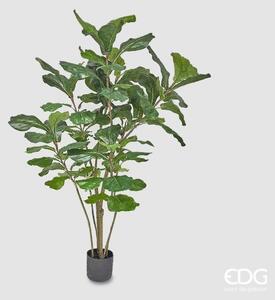 Edg Enzo De Gasperi Ficus Lyrata artificiale con Vaso h152 cm