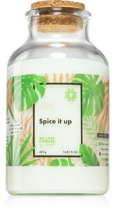 We Love Candles Go Green Spice It Up candela profumata 420 g